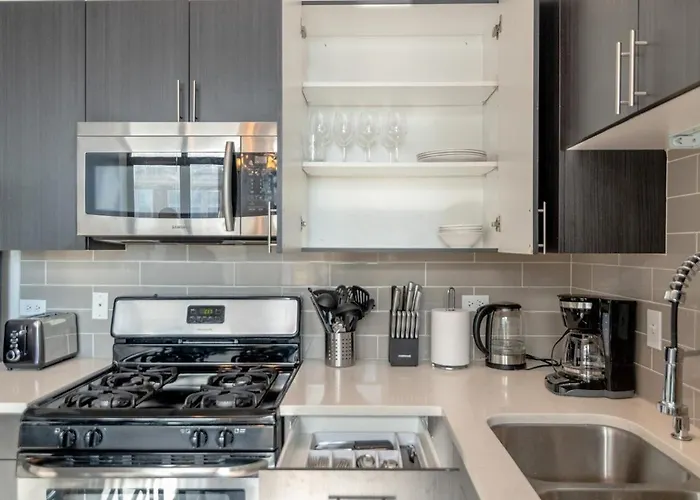 Spacious 2br Vacation With View, Optional Parking And Gym Near Mccormick Place & Downtown Attractions *