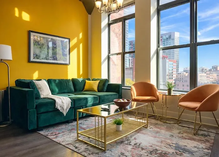 Spacious 2br Vacation With View, Optional Parking And Gym Near Mccormick Place & Downtown Attractions Apartment